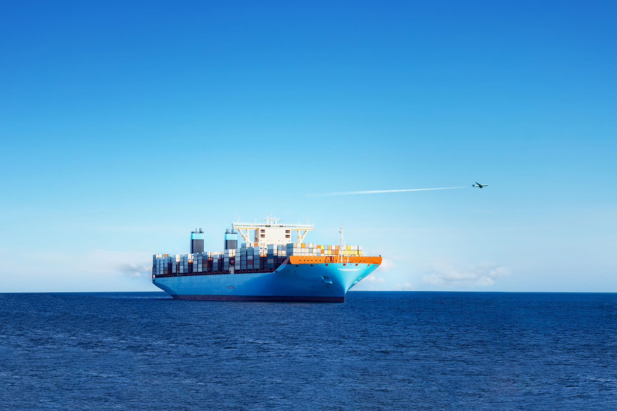 A Dachser transport vessel.