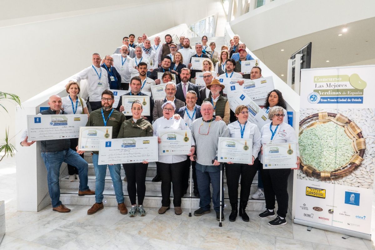 Winners of the Best Verdinas in Spain Grand Prize City of Oviedo competition 2025.