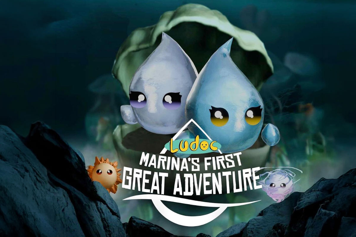 Poster for Marina's first great adventure movie.