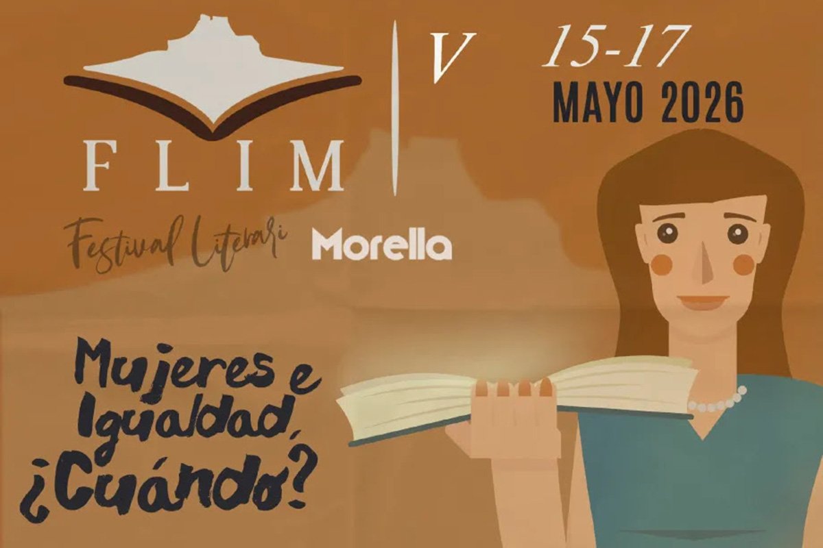 Cartel del festival literario de Morella con el tema mujeres e igualdad ¿cuándo?