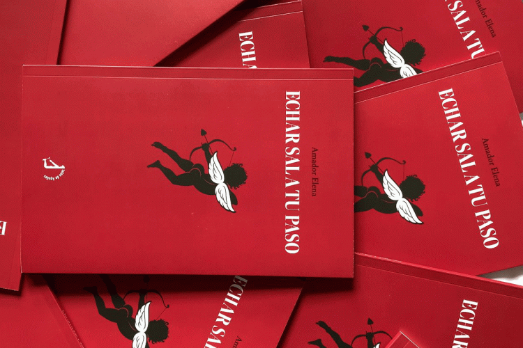 Echar Sal a Tu Paso, or throw salt in your step, the award-winning book of poems.