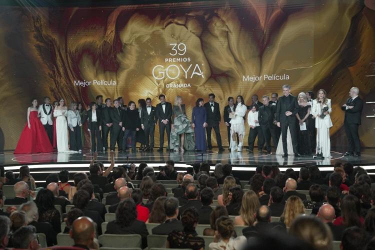 Ceremonia de entrega de los premios Goya 2025.