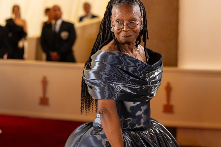 Whoopi Goldberg en la gala de los Oscar, crédito Heather Swift / The Academy.