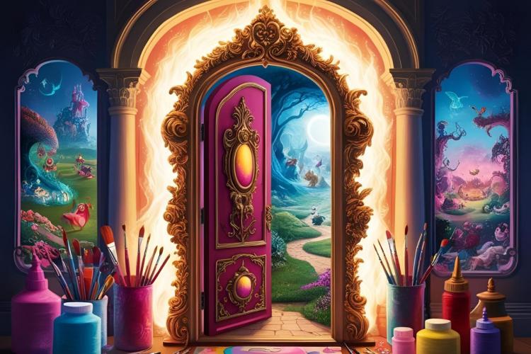 Art as an open door to other worlds.