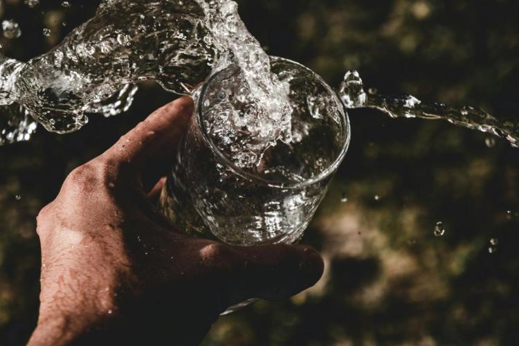 Foto del agua.