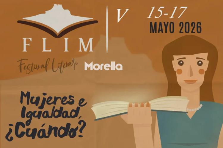 Cartel del festival literario de Morella con el tema mujeres e igualdad ¿cuándo?
