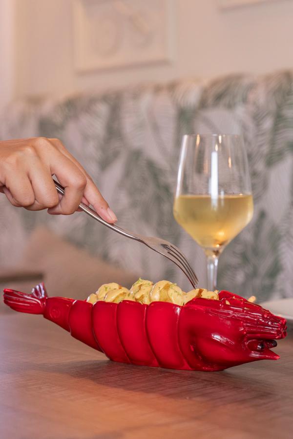 Pops de gamba, prawn pops, from Osteria Bravissimo.