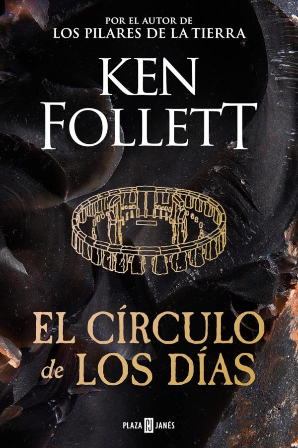 Portada del libro titulado El círculo de los días, de Ken Follet.