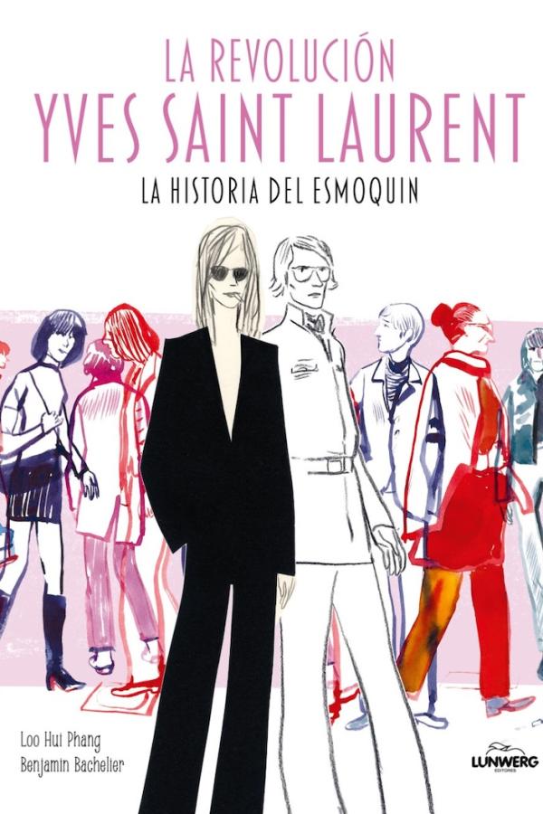 Cover of the book titled The Revolution of Yves Saint Laurent.