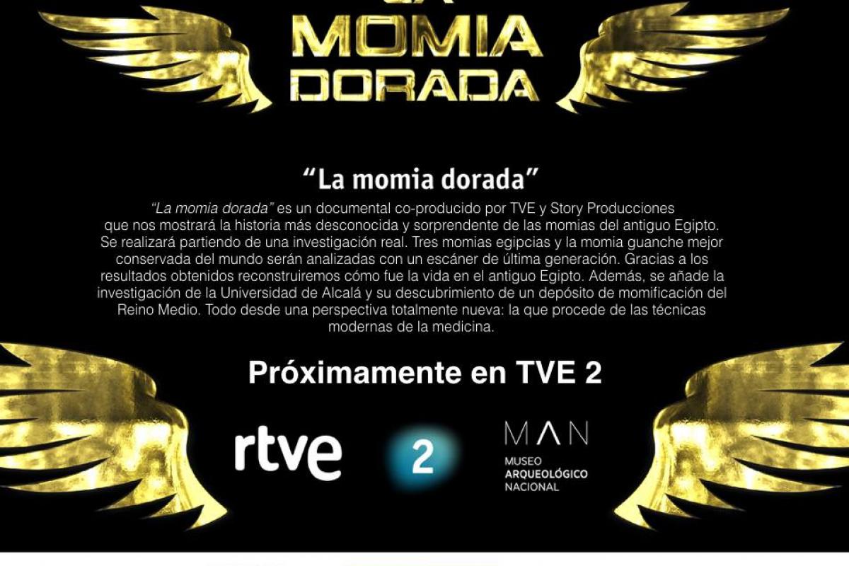 Carátula del documental de TVE sobre las momias.