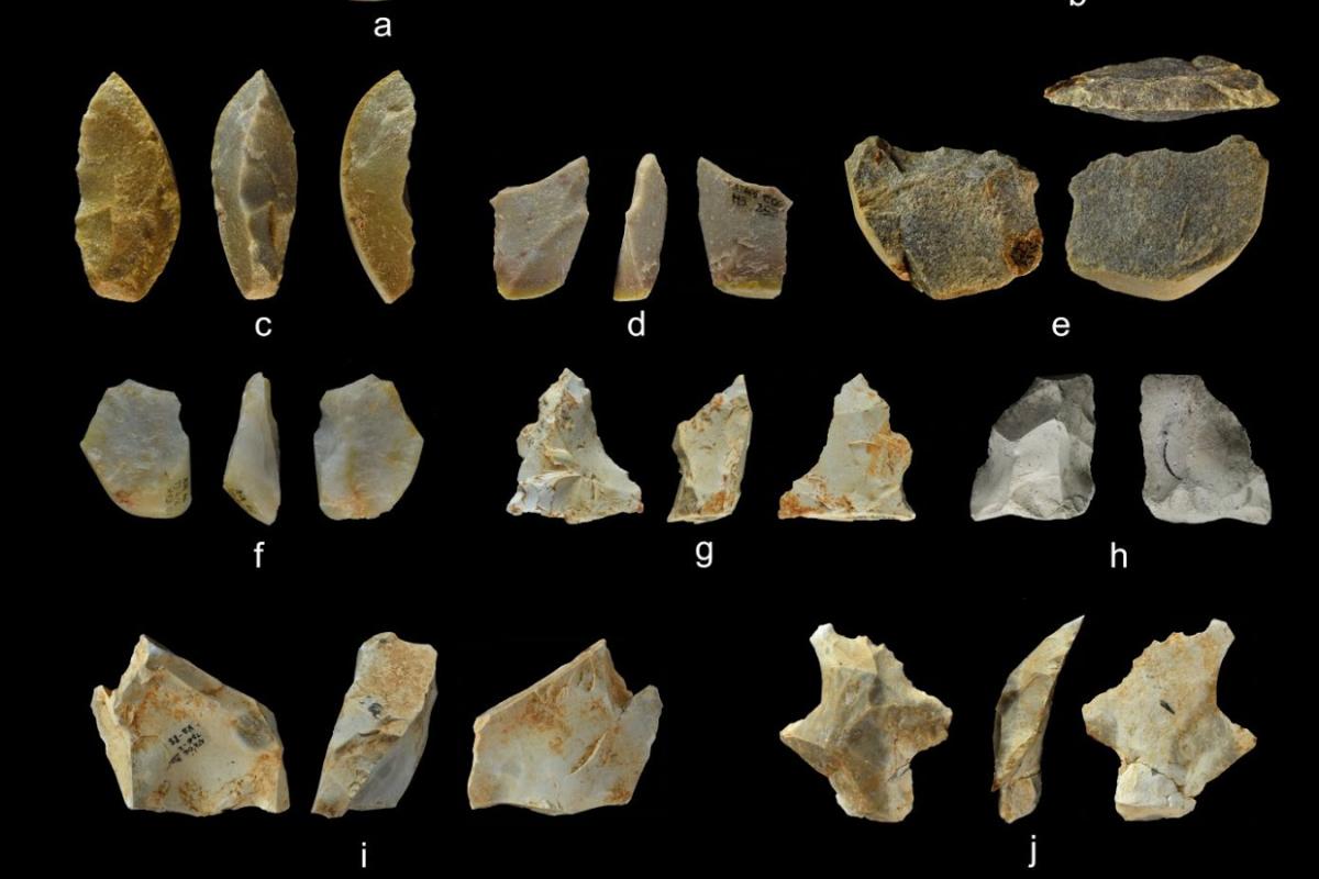 Lithic industry in Atapuerca.