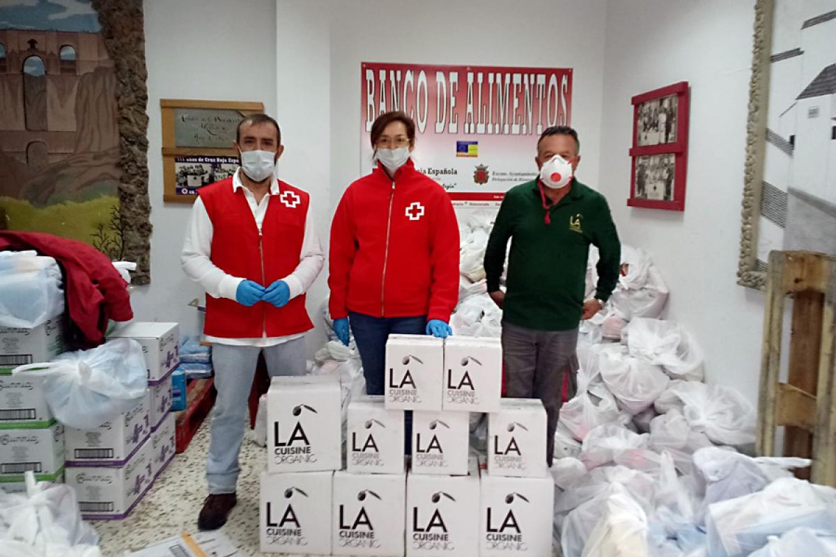LA Organic and the Red Cross.