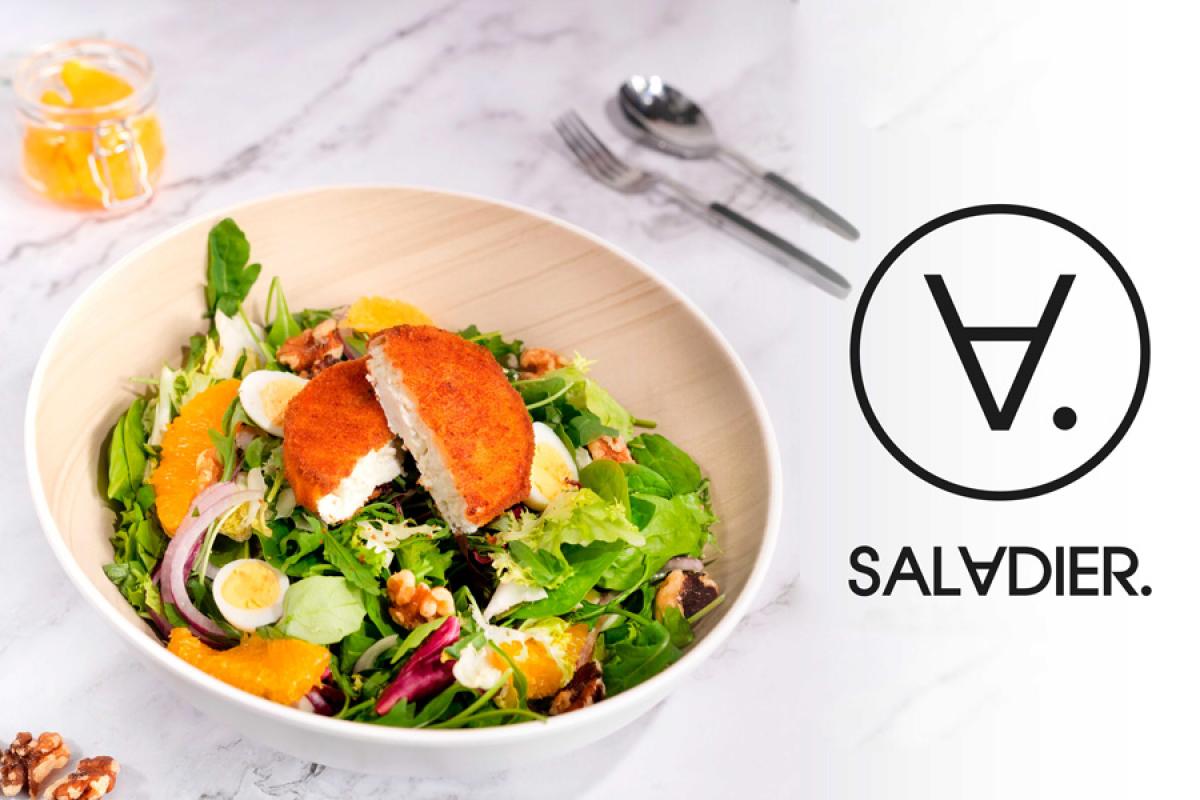 Plato de ensalada de Saladier.
